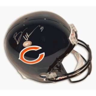  Brian Urlacher Autographed Helmet   Replica Sports 