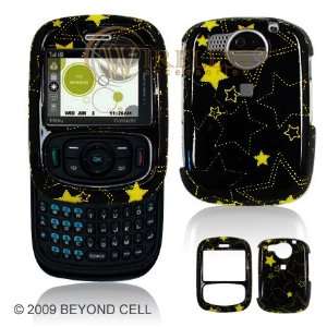  Yellow Shimmering Stars Shield Protector Case for Cricket 