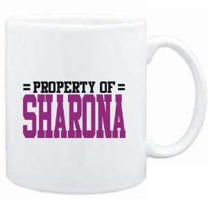 Mug White  Property of Sharona  Female Names  Sports 