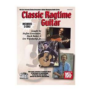  Classic Ragtime Guitar Book/3 CD Set Electronics