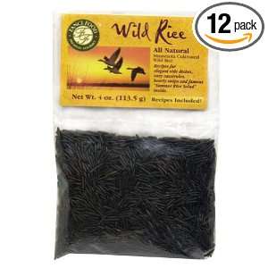 Fanci Food Wild Rice Bag, 4 Ounce (Pack of 12)  Grocery 