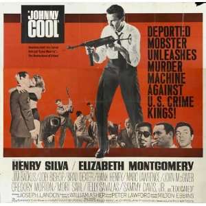 Johnny Cool Movie Poster (22 x 28 Inches   56cm x 72cm) (1963) Half 