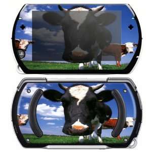    Sony PSP Go Skin Decal Sticker   Happy Cow 