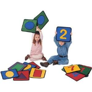 Shapes And Numbers Rug Set by Carpets for Kids 