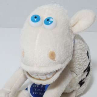 Serta COUNTING SHEEP 1/2 Braces Stuffed PLUSH Animal  
