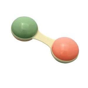  Green Sprouts BPA Free Cornstarch Dumbbell Rattle   Orange 