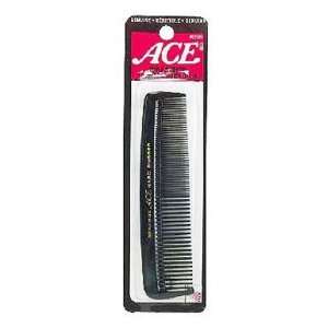    ACE 5 Pocket and Purse Comb, Black Sold in packs of 6 Beauty