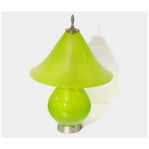  Correia Designer Art Glass, Lamp Chartreuse