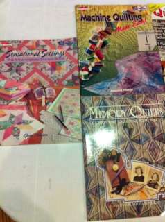 Lot 5 Qulits Book Magazine Country Threads, Quilting today 