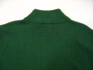 Polo Ralph Lauren Pony Half Zip Mockneck XXL Cotton Sweater Mens Knit 