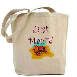  Just Mauid Flip Flops Wedding Tote Bag by  