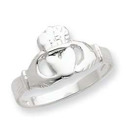    Sterling Silver Claddagh Ring   Size 8   JewelryWeb Jewelry