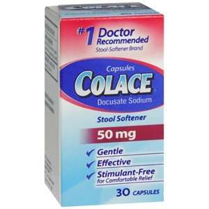   COLACE CAP 50MG 30CP PURDUE FREDERICK COMPANY