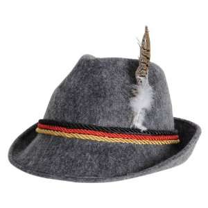  Grey German Alpine Hat