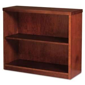  New   Mira Series Wood Veneer 2 Shelf Bookcase, 34w x 12d 