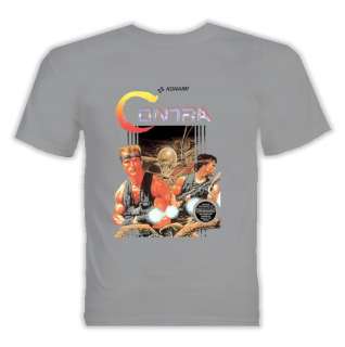 Contra NES Video Game T Shirt  