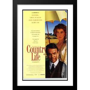 Country Life 20x26 Framed and Double Matted Movie Poster   Style B 