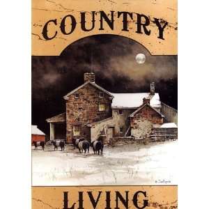  Country Living Poster by John Rossini (12.00 x 18.00 