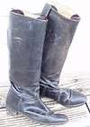 Old ENGLISH RIDING BOOTS black jumping eventing horse saddle seat