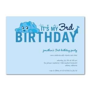  Birthday Party Invitations   Blues Clues Floppy Ears By 