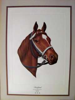   Secretariate Horse Print, Kentucky Derby/Tripple Crown Winner  