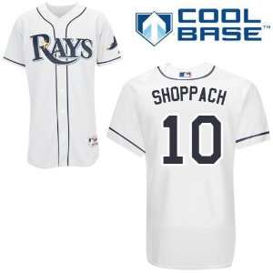  Kelly Shoppach Tampa Bay Rays Authentic Home Cool Base 