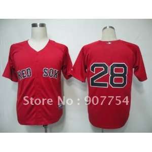 boston red sox #28 adrian gonzalez red cool base jersey boston red sox 