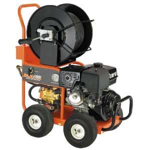   NA Jet Set 13 HP 3000 PSI Gas Drain Cleaner with Hose Reel and Spray W