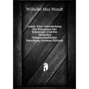   Forschung (German Edition) Wilhelm Max Wundt Books