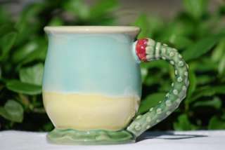 Henriksen Imports Lillypad Cup Mug Goes with Frog Lillypad Pattern 