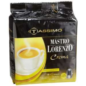  Mastro Lorenzo Crema Coffe para Tassimo (Paquete de 2 