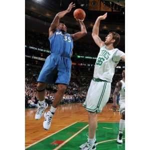 Washington Wizards v Boston Celtics Trevor Booker and Semih Erden 