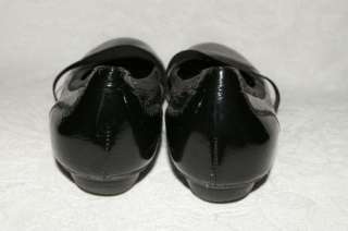 Clarks Black Patent Leather Mary Janes Flats Womens Shoes 9.5 M   Free 