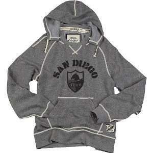  Reebok San Diego Chargers Re Issue Hooded Crew Sweatshirt 