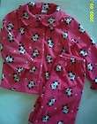 NWT Gymboree Panda Fleece Pink Sleepwear Gymmies Pajamas XS 3 4