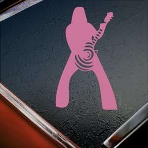 Zakk Bullseye Black Sabbath Guitar Pink Decal Car Pink 