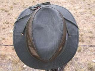 Cov ver CRUSHABLE Mesh Crown Safari Hunting Hat Loden  