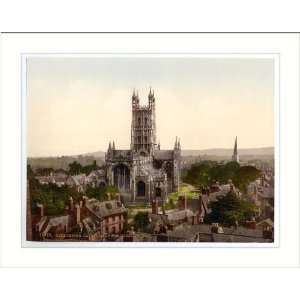 Cathedral from church tower Gloucester England, c. 1890s, (M) Library 