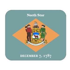  US State Flag   North Star, Delaware (DE) Mouse Pad 