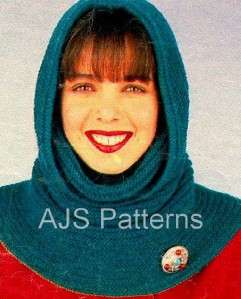 REPRO (COPY) KNITTING PATTERN FOR A SNOOD/COWL/SCARF. FREEPOST. #B815 