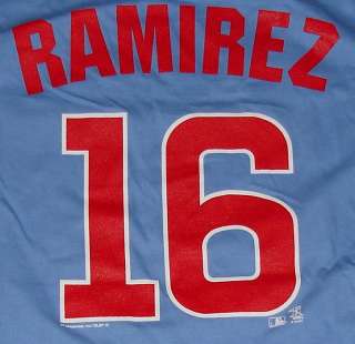 Aramis Ramirez Chicago Cubs Jersey T Shirt NWT XLarge  