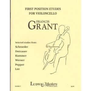  Grant, Francis   First Position Etudes for Cello   Ludwig 