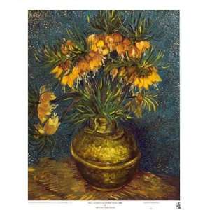 Crown Imperial Fritillaries in a Copper Vase, c.1886 by Vincent Van 