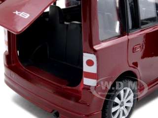 SCION XB DARK RED 124 DIECAST MODEL CAR  