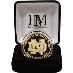    Notre Dame Fighting Irish 24kt Gold Coin