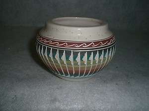 Pottery, Native American, Navajo, Pot, Signed #4  