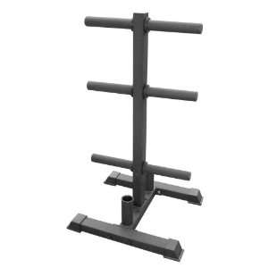  Coaches Choice Olympic Plate Tree with Bar Storage