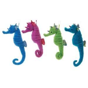    8 4 Assorted Glittered Seahorses Case Pack 72 