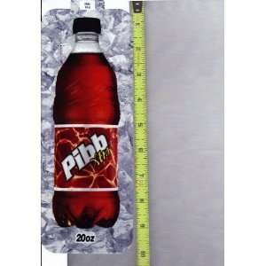   Pibb Xtra BOTTLE Soda Machine Flavor Strip, Label Card, Not a Sticker