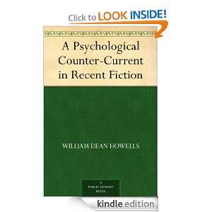  A Psychological Counter Current in Recent Fiction eBook 